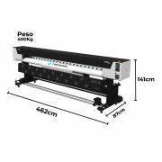 Impressora plotter eco solvente 3,20m Prime 320X i3200